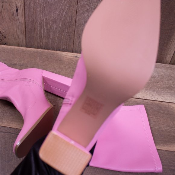 Block Heel Boots - Picture 6 of 8